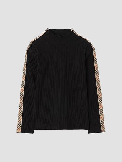 Burberry Burberry Girl's Little Girl's & Girl's Florentina Ribbed Stretch-Cotton Sweater
