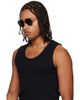 Burberry Burberry Gold Metal Check Aviator Sunglasses - 4