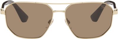 Burberry Burberry Gold Metal Sunglasses