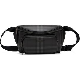 Burberry Burberry Gray City Check Belt Bag