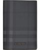 Burberry Burberry Gray City Check Passport Holder - 1