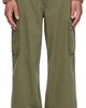 Burberry Burberry Green Cotton Cargo Trousers - 1