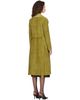 Burberry Burberry Green Long Suede Coat - 3