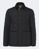 Burberry Burberry Haddington quilted corduroy-trimmed jacket - 1