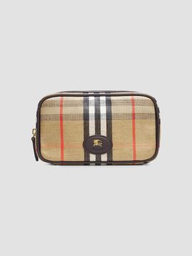 Burberry Burberry Highlands Check Make-Up Pouch