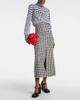 Burberry Burberry Houndstooth twill maxi skirt - 2