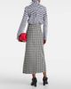 Burberry Burberry Houndstooth twill maxi skirt - 3