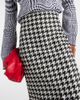 Burberry Burberry Houndstooth twill maxi skirt - 4