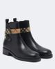 Burberry Burberry Huntley Burberry Check leather ankle boots - 1