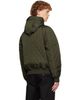 Burberry Burberry Khaki Hooded Quilted Nylon Bomber Jacket - 3