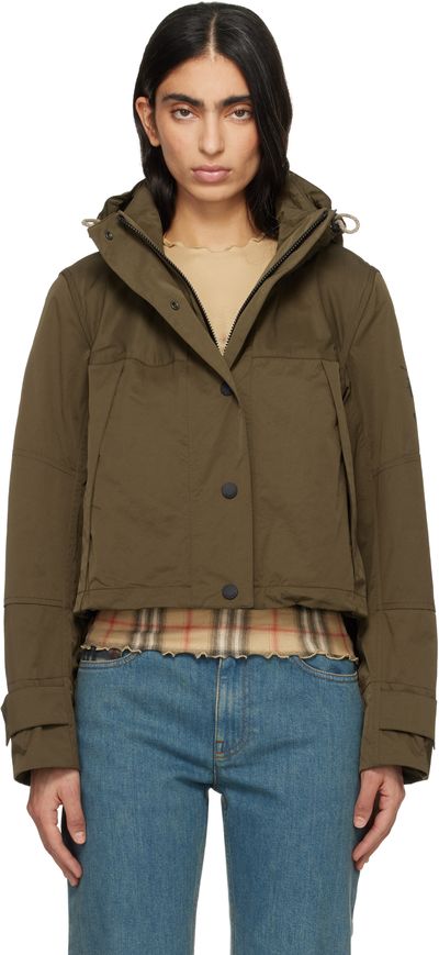 Burberry Burberry Khaki Nylon Jacket
