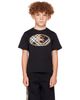 Burberry Burberry Kids Black Check Knight Stamp Cotton T-shirt - 1