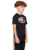 Burberry Burberry Kids Black Check Knight Stamp Cotton T-shirt - 2