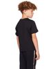 Burberry Burberry Kids Black Check Knight Stamp Cotton T-shirt - 3