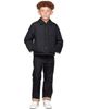 Burberry Burberry Kids Black Cotton Trousers - 4