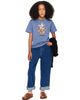 Burberry Burberry Kids Blue Cosy Bear Cotton T-shirt - 4