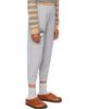 Burberry Burberry Kids Gray Rain Bear Cotton Jogging Pants - 2