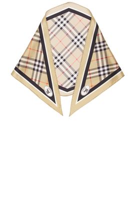 Burberry Burberry Knight Stamp Scarf