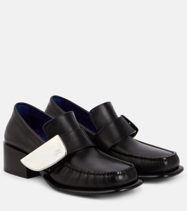 Burberry Burberry Leather loafer pumps