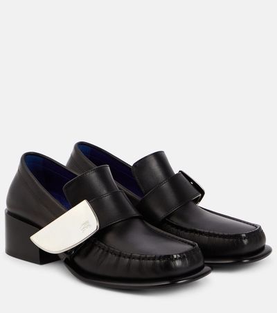 Burberry Burberry Leather loafer pumps