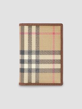 Burberry Burberry MagSafe Archive Check Passport Holder