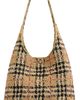 Burberry Burberry Margate Large Raffia Hobo Bag Sand One - 1