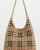 Burberry Burberry Margate Large Raffia Hobo Bag Sand One - 2