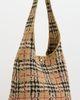 Burberry Burberry Margate Large Raffia Hobo Bag Sand One - 4