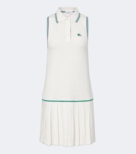 Burberry Burberry Martina cotton piqué tennis dress