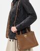 Burberry Burberry Mini Cotswolds Check Satchel Hazel One - 3
