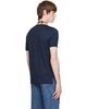 Burberry Burberry Navy Check Collar Cotton Polo - 3