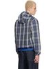 Burberry Burberry Navy Check Newport Hooded Reversible Jacket - 3