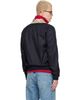 Burberry Burberry Navy Gabardine Glenfields Harrington Jacket - 3
