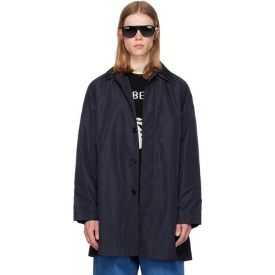 Burberry Burberry Navy Ridgewood Coat