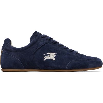 Burberry Burberry Navy Suede Knight Runner Sneakers