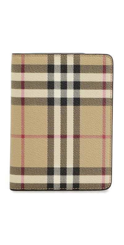 Burberry Burberry Passport Cover Vintage Check/Briar Brown One
