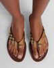 Burberry Burberry Pavilion Buberry Check thong sandals - 2