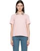 Burberry Burberry Pink Check Collar Polo - 1