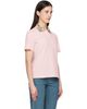 Burberry Burberry Pink Check Collar Polo - 2