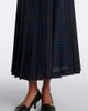 Burberry Burberry Plaid pleated midi skirt - 4