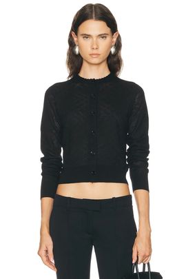 Burberry Burberry Pointelle Cardigan