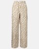 Burberry Burberry Printed high-rise silk palazzo pants - 1