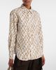 Burberry Burberry Printed silk poplin shirt - 6