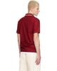 Burberry Burberry Red Check Trim Cotton Polo - 3