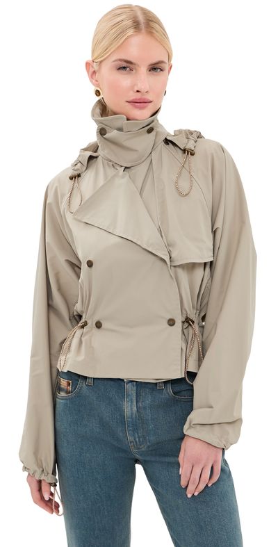 Burberry Burberry Rosewin Jacket Saltmarsh Beige