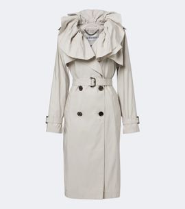 Burberry Burberry Ruffled trench coat