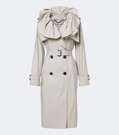 Burberry Burberry Ruffled trench coat