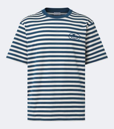 Burberry Burberry Ryan striped cotton jersey T-shirt