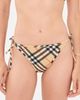 Burberry Burberry Sadie Checkered Bikini Bottoms Sand - 2