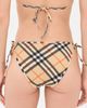 Burberry Burberry Sadie Checkered Bikini Bottoms Sand - 3